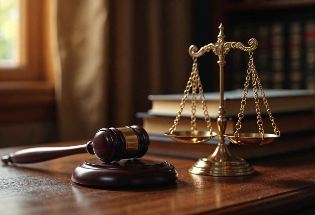 La balance de la justice